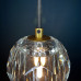 Подвесной светильник Boule De Cristal Single Rod Pendant Brass