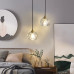 Подвесной светильник Boule De Cristal Single Rod Pendant Brass