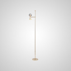 Торшер ABELINA FL Brass Grey
