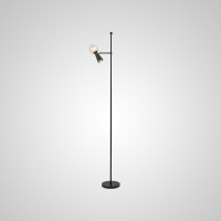 Торшер ABELINA FL Black Amber