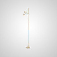 Торшер ABELINA FL Brass Amber