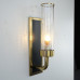 Бра Hudson Valley 1721-AGB Soriano 1 Light Wall Sconce In Aged Brass