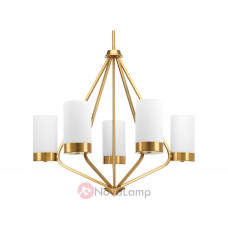 Люстра Progress Lighting Elevate Brushed Bronze Five-Light Wide Chandelier