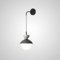 Настенный светильник POMPON WALL Grey Blue