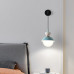 Настенный светильник POMPON WALL Pink Grey