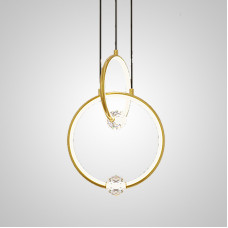 Подвесной светильник LUANA 1 2К Brass 3000К