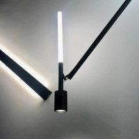 Потолочный светильник на вертикальной стойке IONA LINE Black 10
