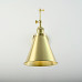 Бра Gloce Cone Shade Loft Industrial Metal Tall Gold