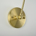 Бра Gloce Cone Shade Loft Industrial Metal Tall Gold