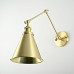 Бра Gloce Cone Shade Loft Industrial Metal Tall Gold