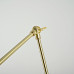 Бра Gloce Cone Shade Loft Industrial Metal Tall Gold