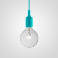 Подвесной светильник Muuto E27 Turquoise