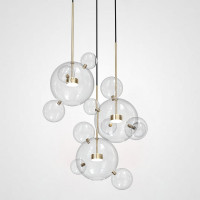 Люстра Bolle Circular Chandelier 14 BUBBLE Giopato & Coombes