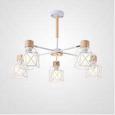 Потолочная люстра CORF B3 White 5 lamps