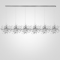 Люстра Tezani Argent Suspension Linear 6L 210