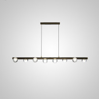 Подвесной светильник ILIANA LONG L138 Brass Black