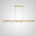 Подвесной светильник ILIANA LONG L138 Brass Black