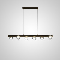 Подвесной светильник ILIANA LONG L102 Brass Black