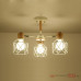 Потолочная люстра CORF B3 Black 5 lamps