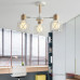Потолочная люстра CORF B3 Black 5 lamps