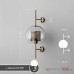 Настенный светильник CATCH WALL ball L58 brass
