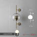 Настенный светильник CATCH WALL ball L58 brass