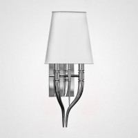 Настенный светильник Crystal Light Brunilde Ipe Cavalli H52 Silver/White