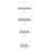 Люстра Tezani Argent Suspension Linear 6L 210