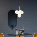 Потолочная люстра WALTON MORE D38 Amber