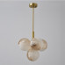 Потолочная люстра WALTON MORE D38 Amber