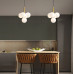 Потолочная люстра WALTON MORE D38 Amber