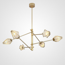 Люстра Harlow Spoke Chandelier White