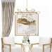 Люстра Harlow Spoke Chandelier White