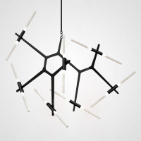 Люстра Агнес Chandelier Summer 14 Black
