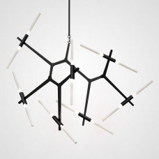 Люстра Агнес Chandelier Summer 14 Black