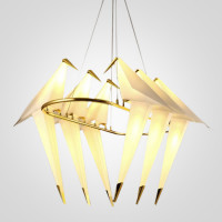 Люстра Origami Bird Chandelier 6