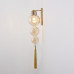 Бра Heathfield Lighting - Medina Wall brass/amber