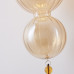 Бра Heathfield Lighting - Medina Wall brass/amber