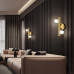 Настенный светильник ILIANA WALL A Brass Black