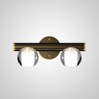 Настенный светильник ILIANA WALL A Brass Black
