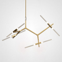 Люстра Агнес Chandelier Summer 8 Gold