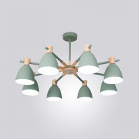 Потолочная люстра FOLKE 8 Green