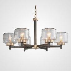 Подвесная люстра POT D70 6 lamps Transparent