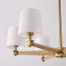 Люстра Jorgenson D85 White/Light wood
