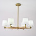 Люстра Jorgenson D85 White/Light wood