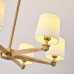 Люстра Jorgenson D85 White/Light wood