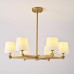 Люстра Jorgenson D85 White/Light wood