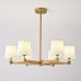 Люстра Jorgenson D85 White/Light wood