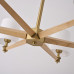 Люстра Jorgenson D85 White/Light wood