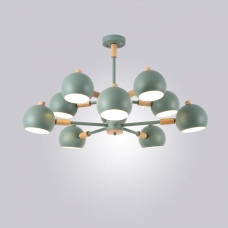 Люстра на штанге SVEN 10 lamps Green